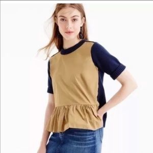 JCREW Peplum Sweater